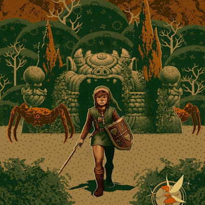 PS legendofzeldanes 16X20 Miniatura