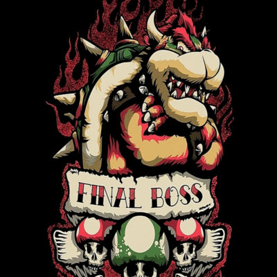 PS Bowser Boss Miniatura